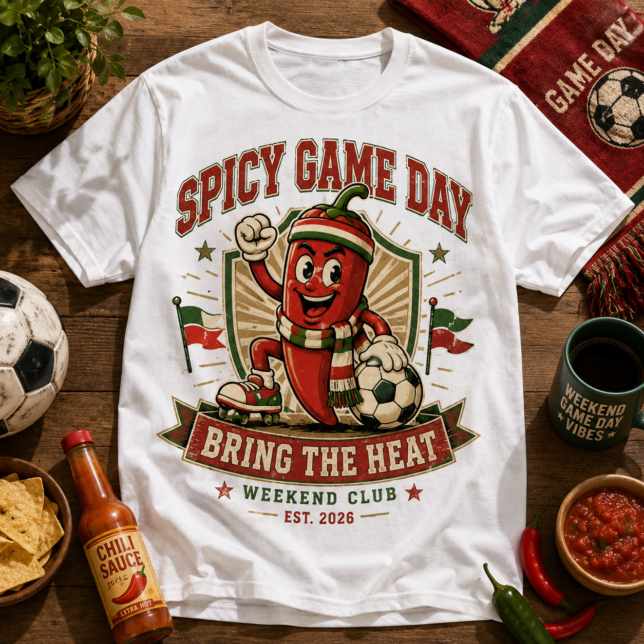 Spicy Game Day Tee