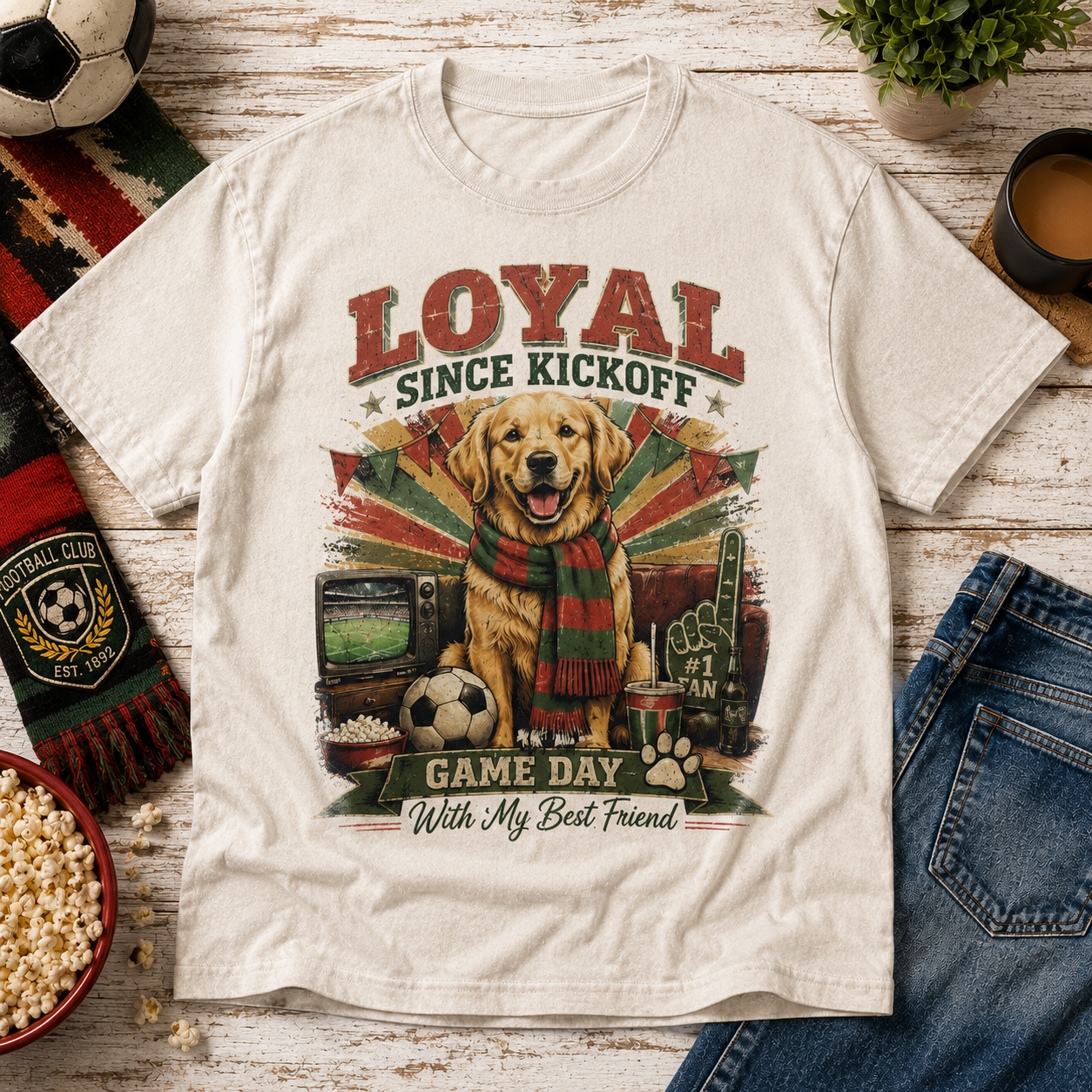 Loyal Kickoff Best Friend Tee