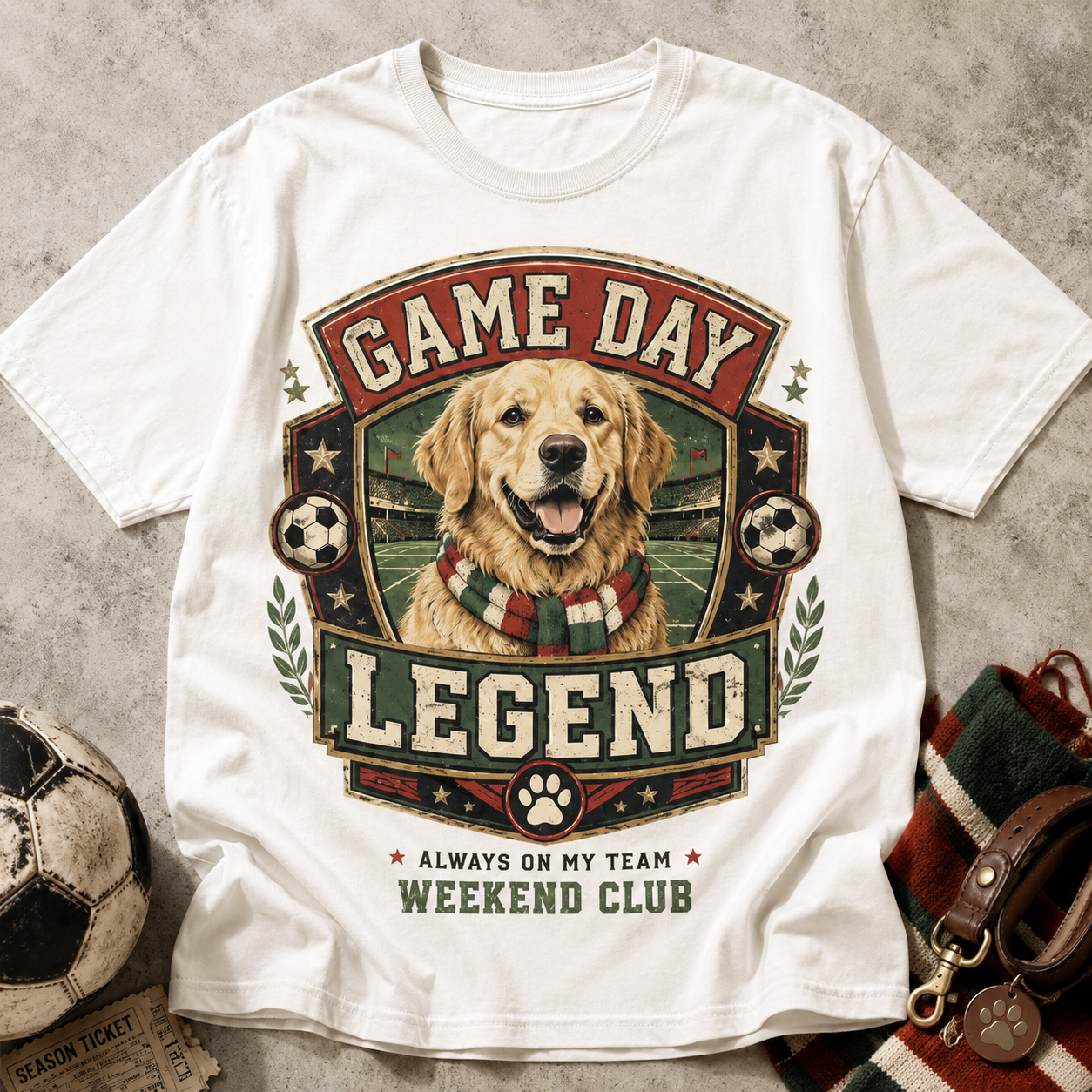Game Day Legend Dog Tee