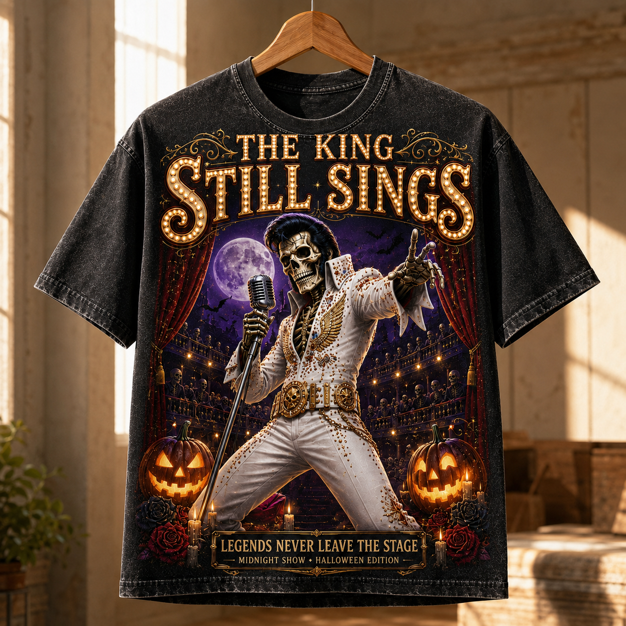 The King Still Sings Tribute Tee
