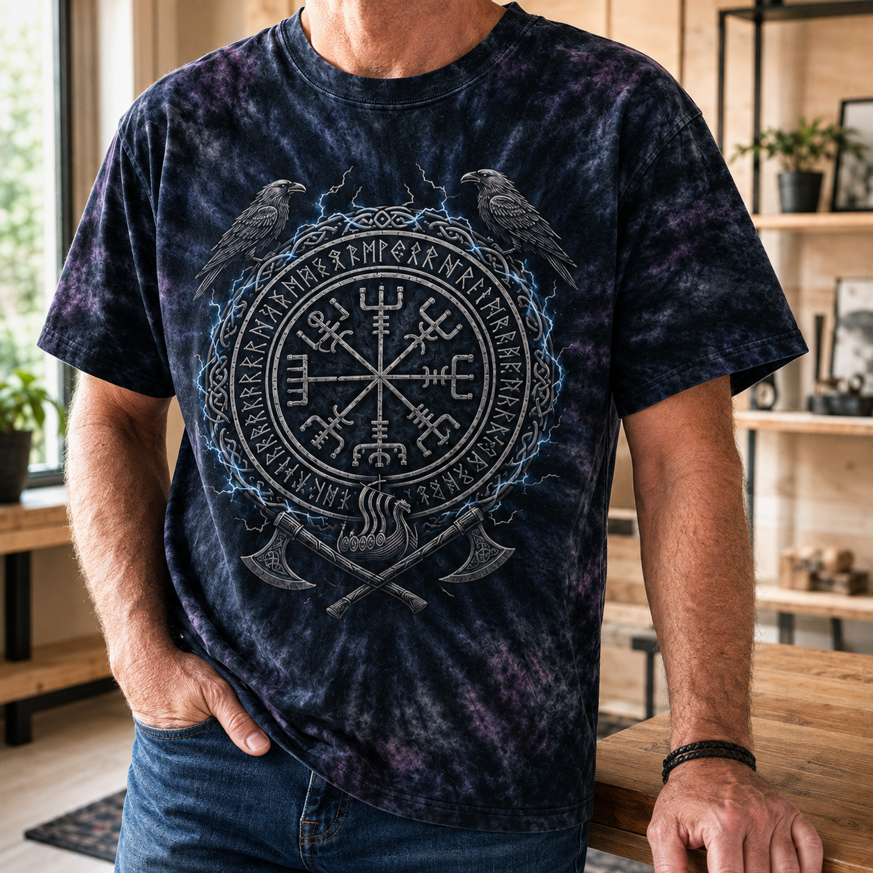 Raven Rune Warrior Tee