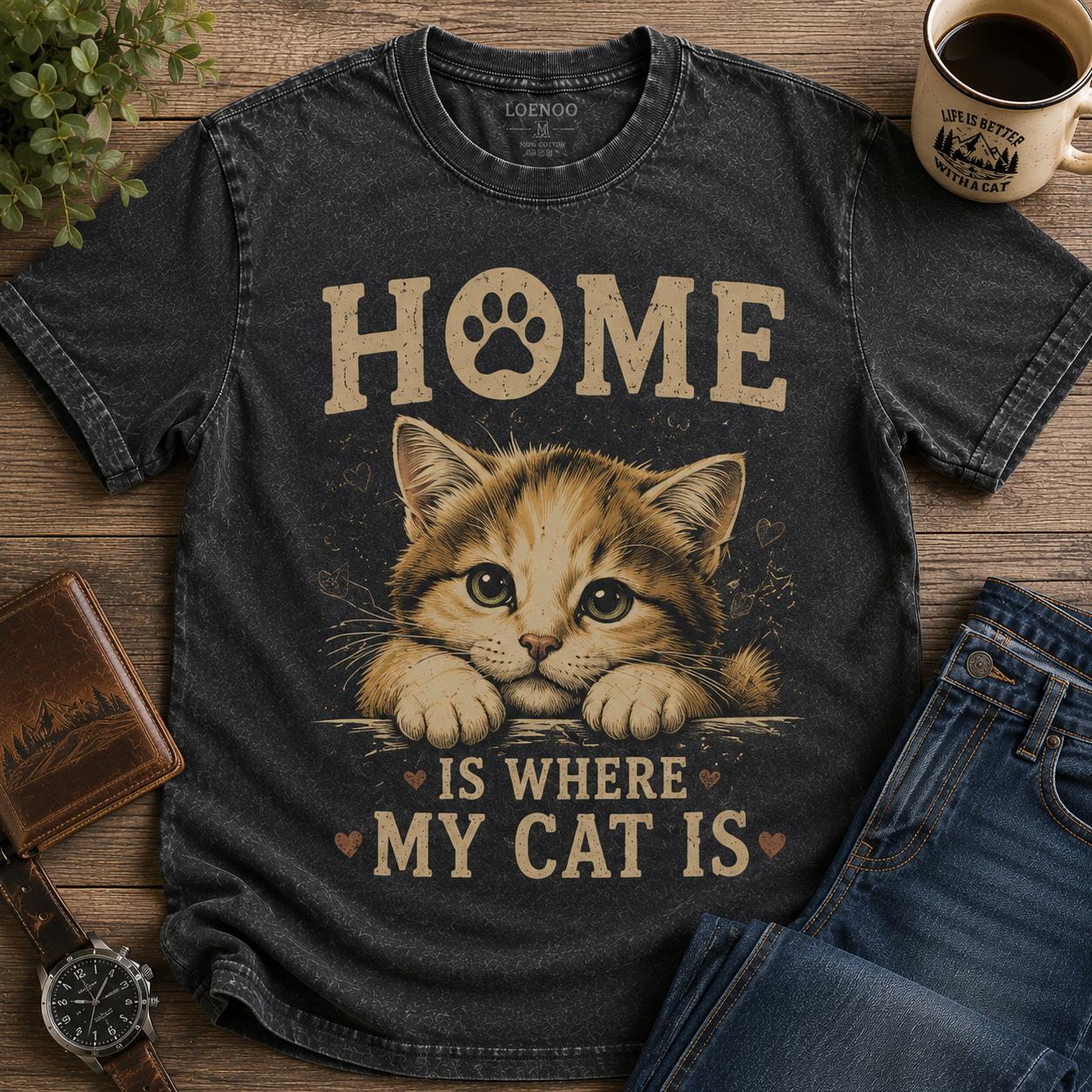 Whiskers & Wonders Collection-Vintage Dog Tee