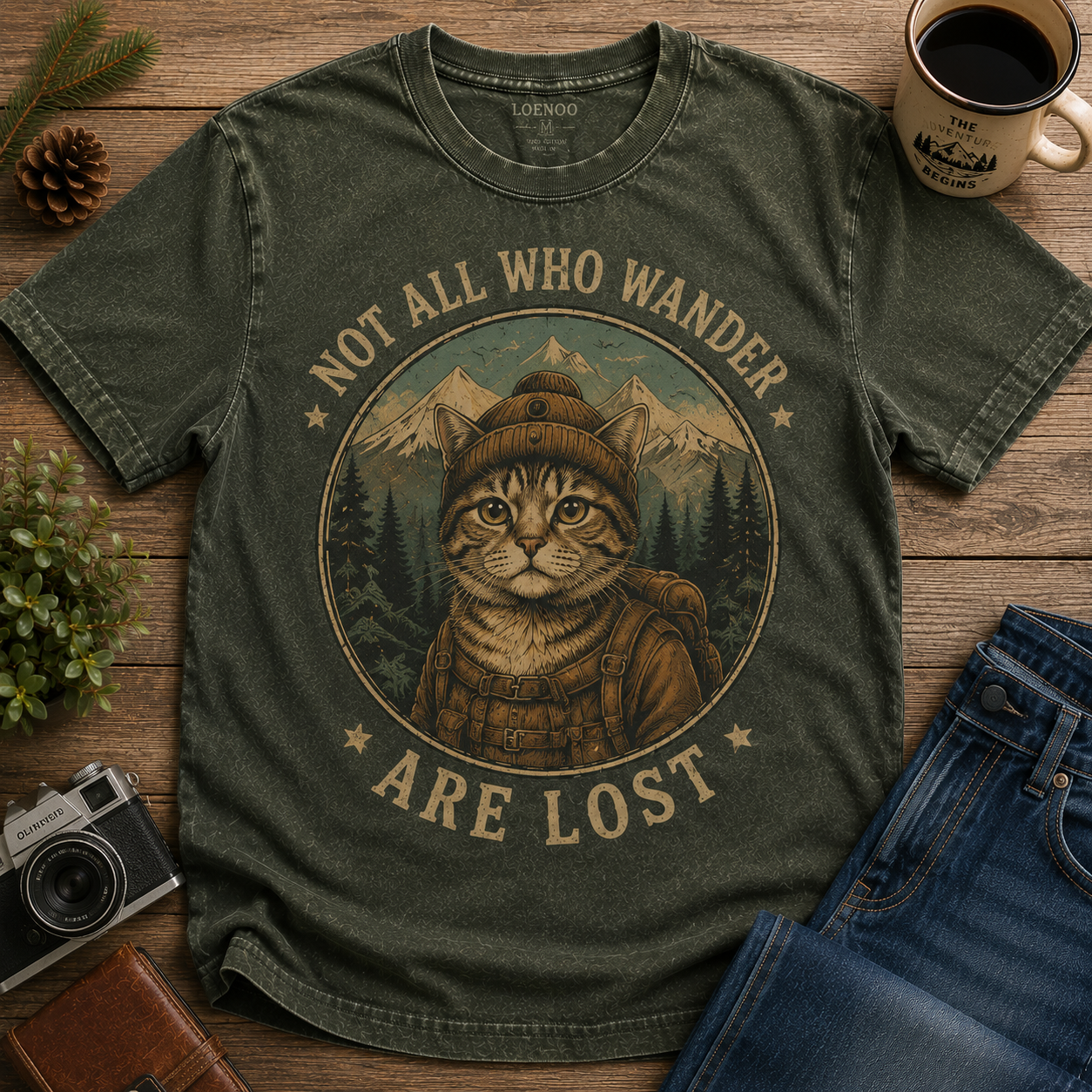 Whiskers & Wonders Collection-Vintage Dog Tee