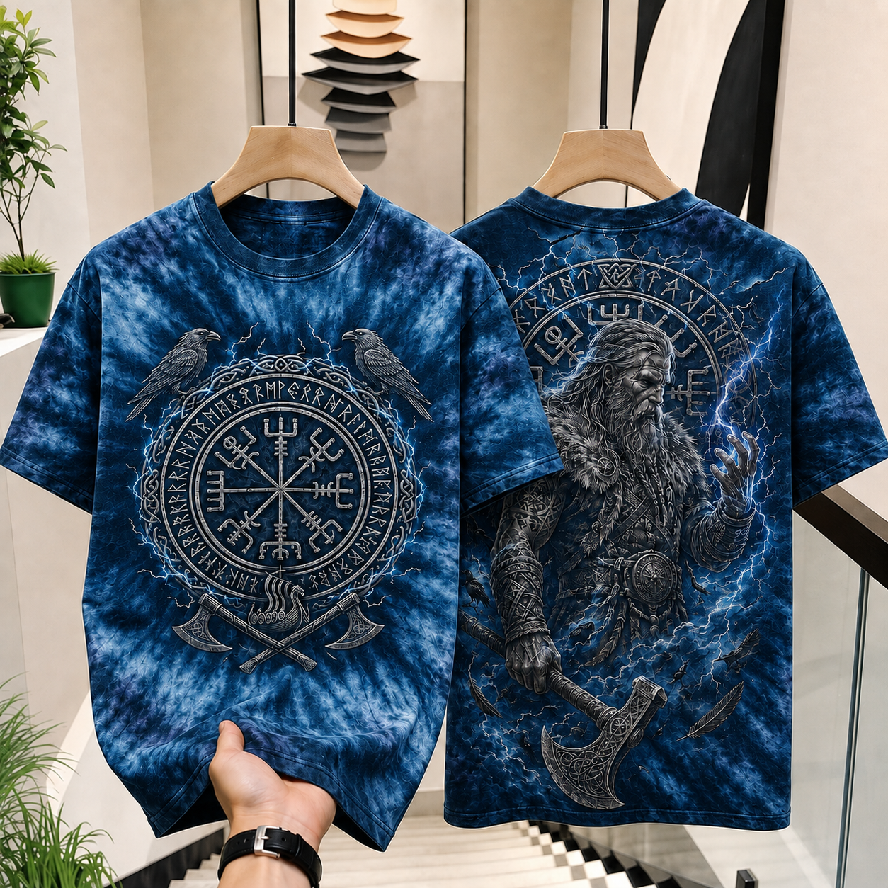 Raven Rune Warrior Tee