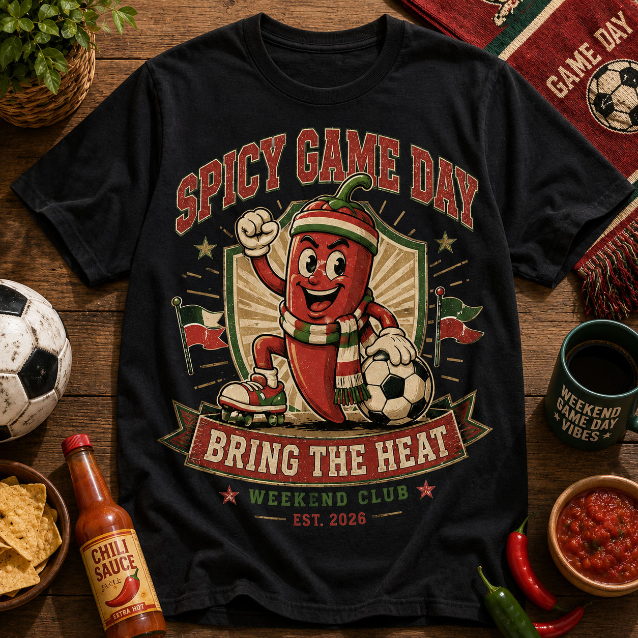 Spicy Game Day Tee
