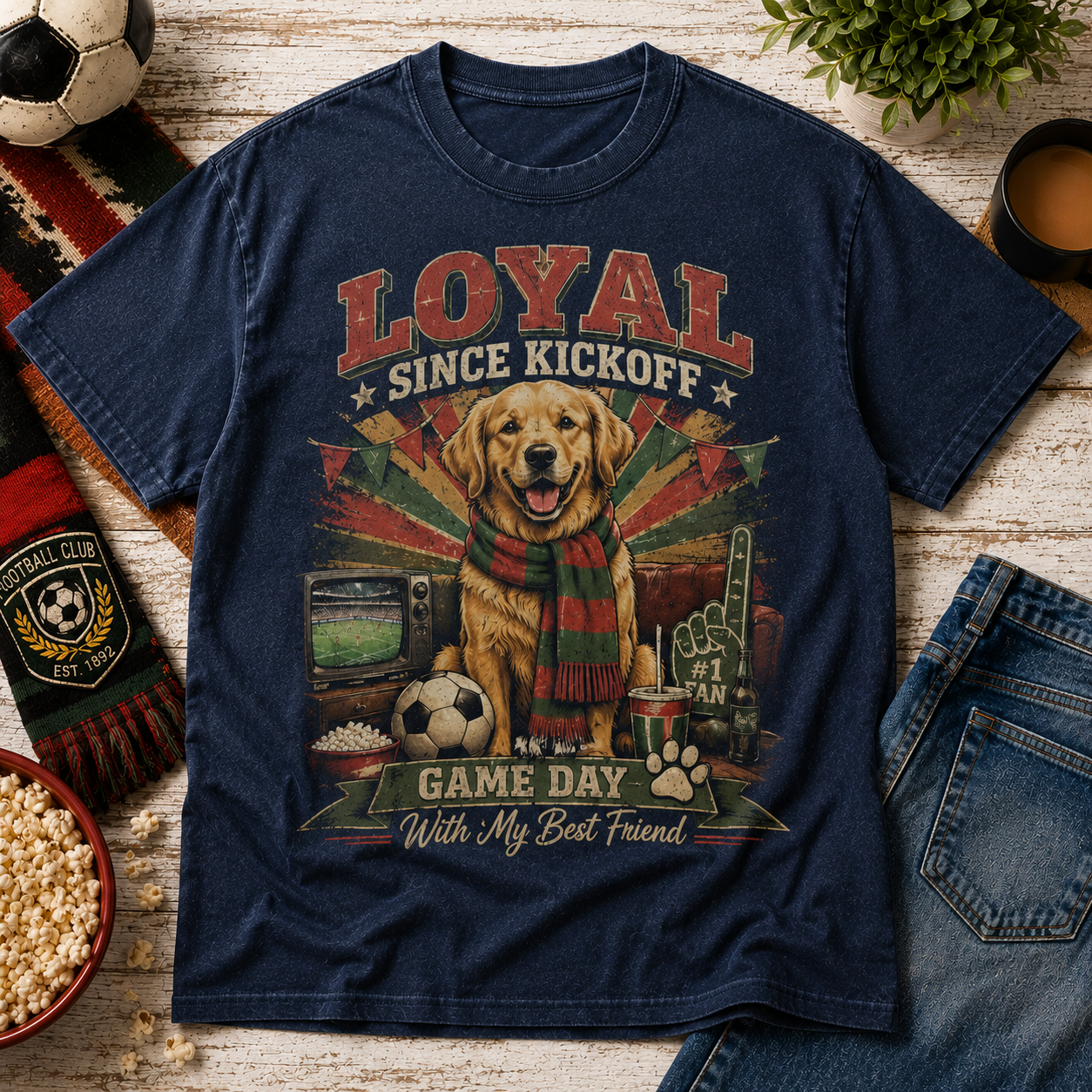 Loyal Kickoff Best Friend Tee
