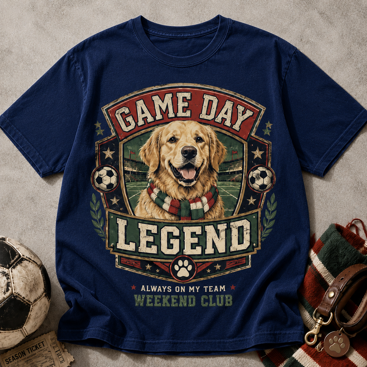 Game Day Legend Dog Tee