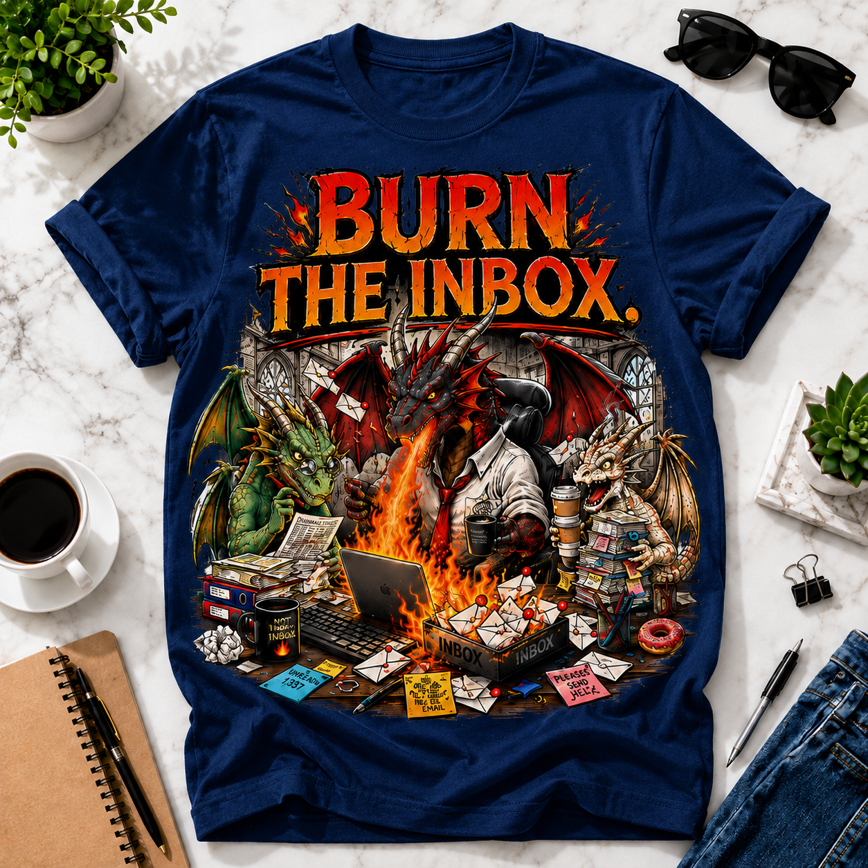 Dragon Throne Inbox Tee