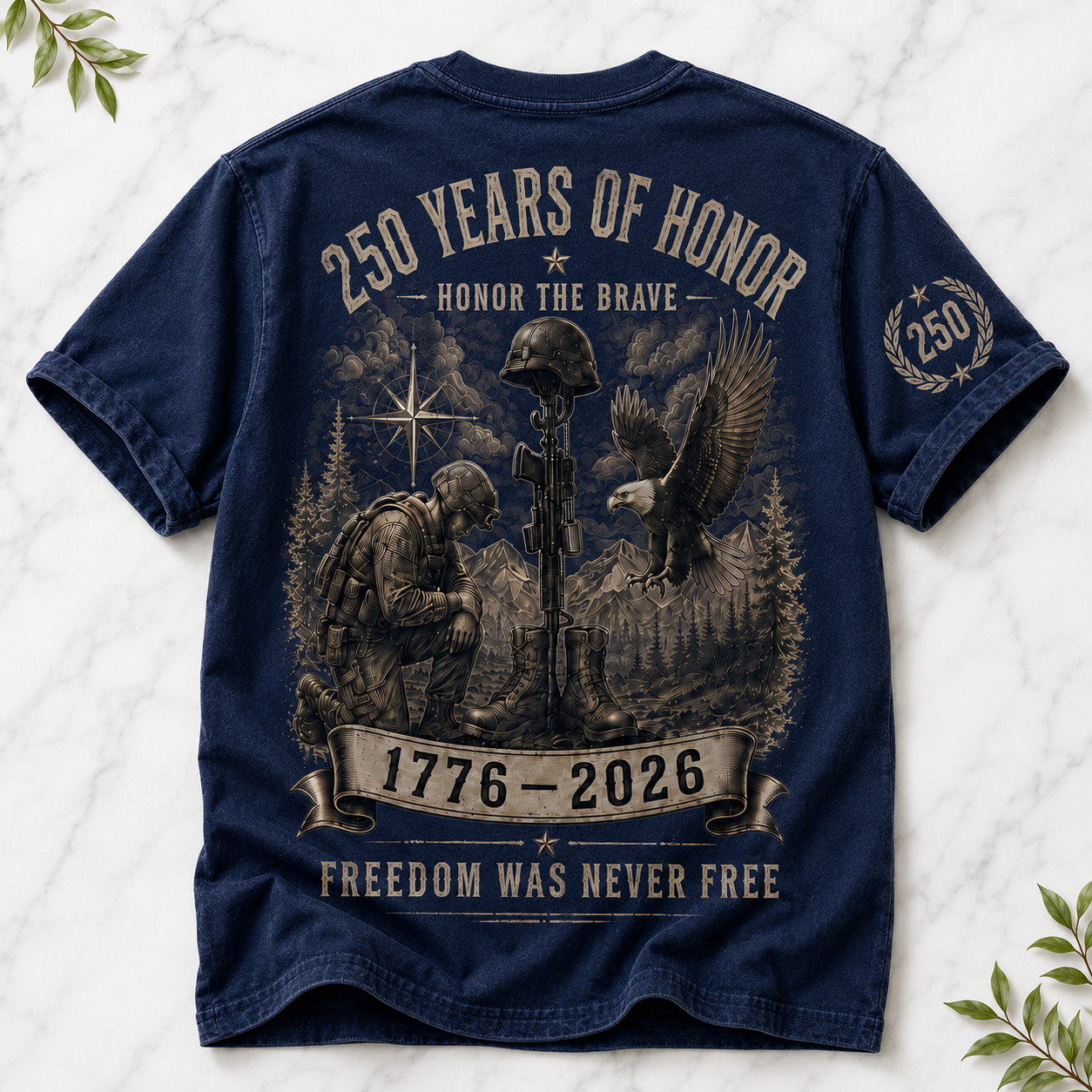 250 Years of Honor Veteran Tee