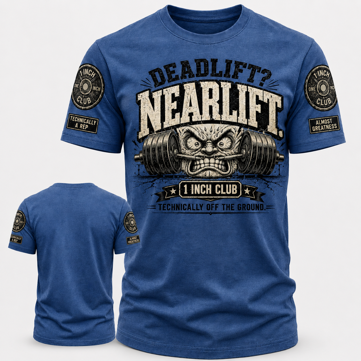 Deadlift Nearly 1 Inch Club Tee
