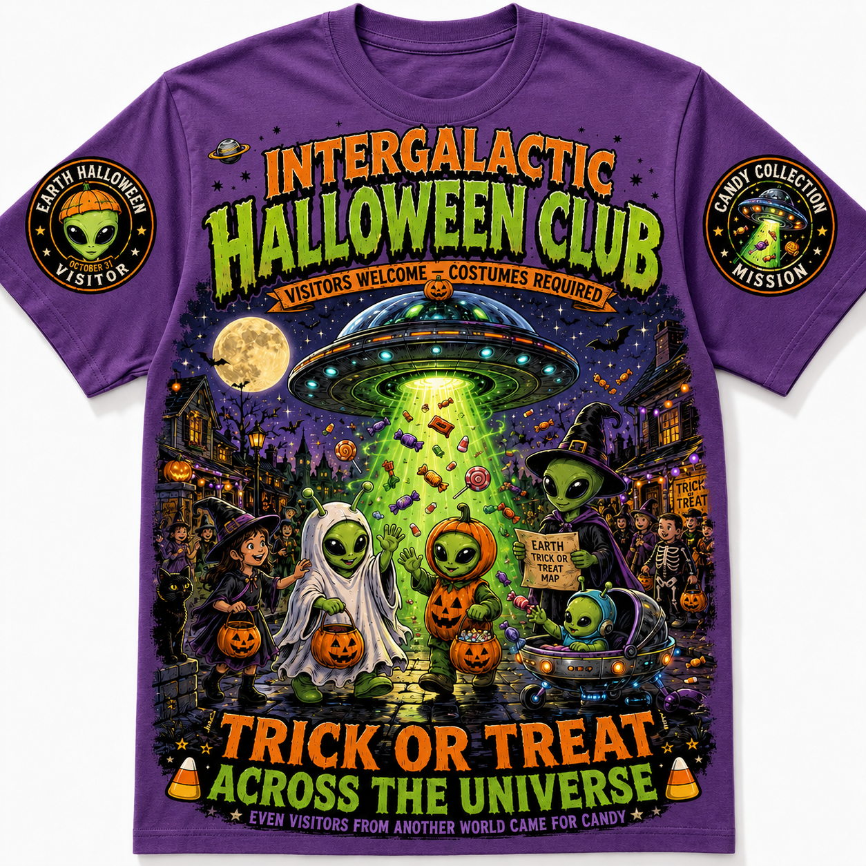 Intergalactic Halloween Club Tee 
