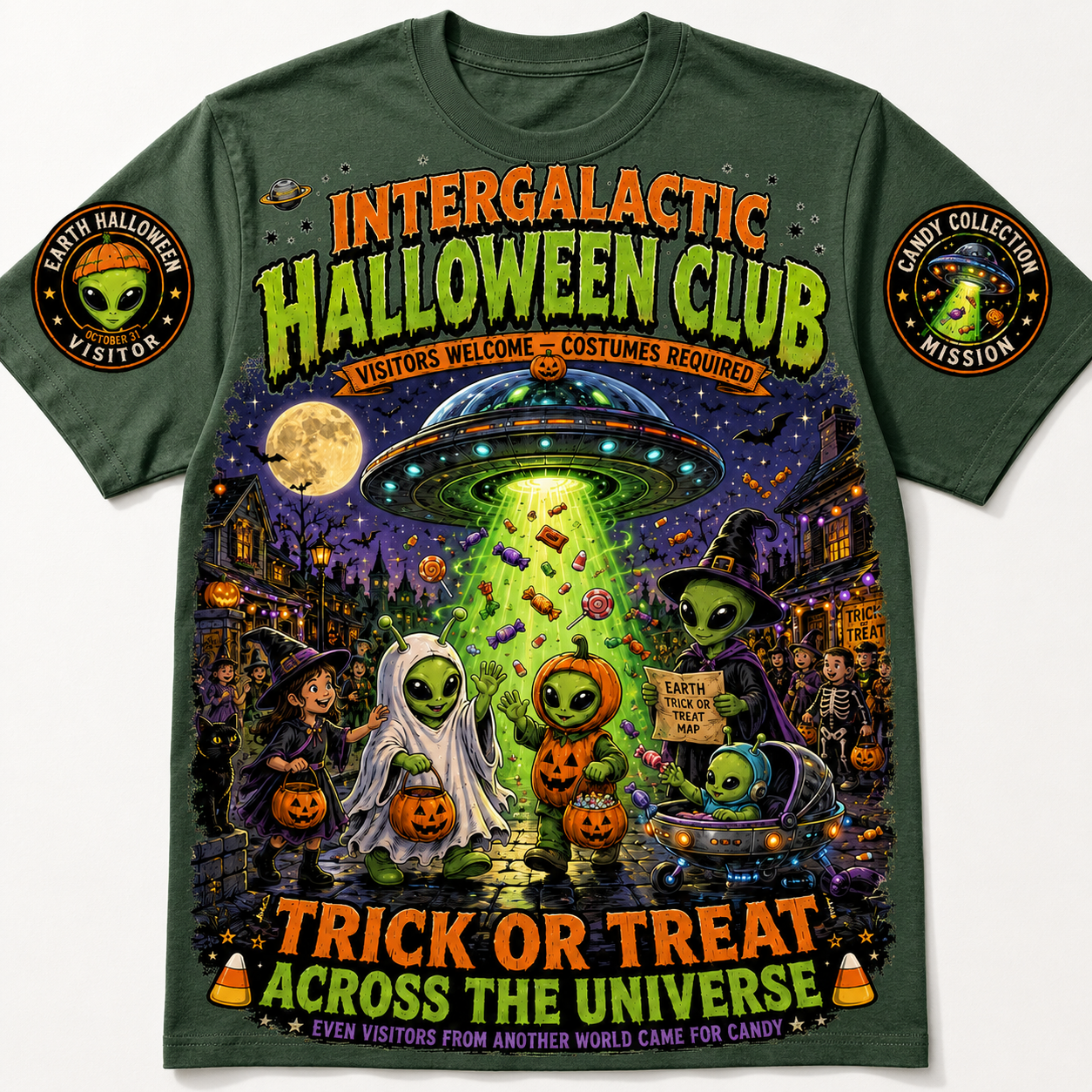 Intergalactic Halloween Club Tee 