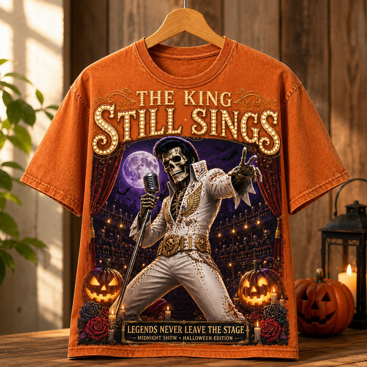 The King Still Sings Tribute Tee