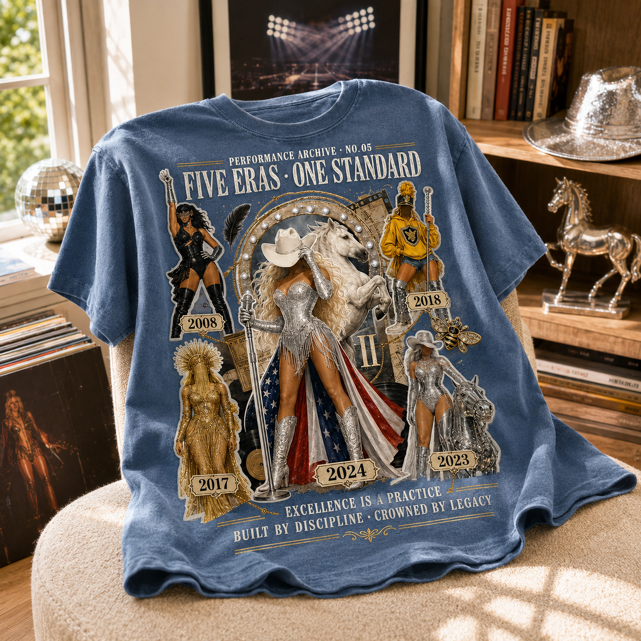 Five Eras, One Legacy Tee 