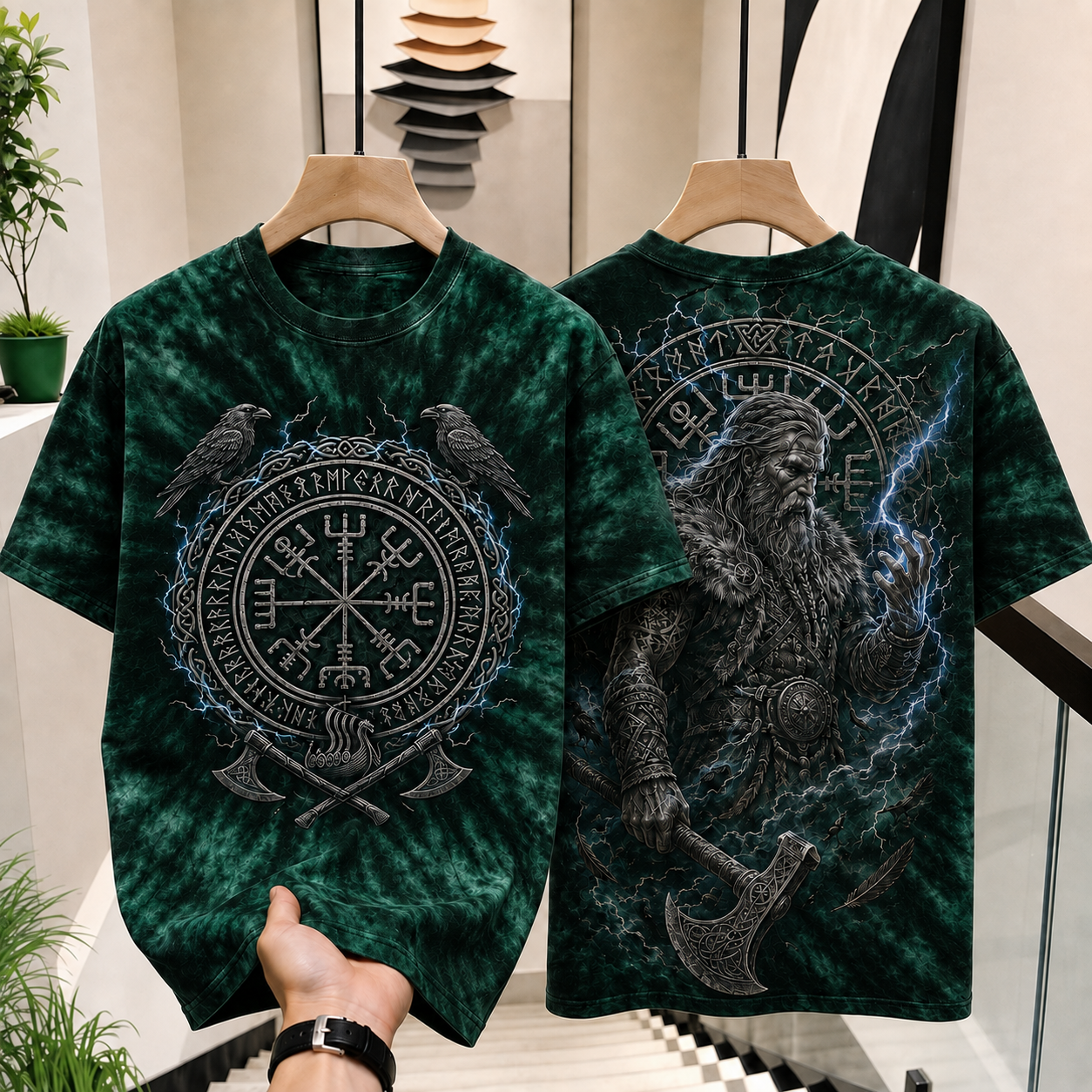 Raven Rune Warrior Tee