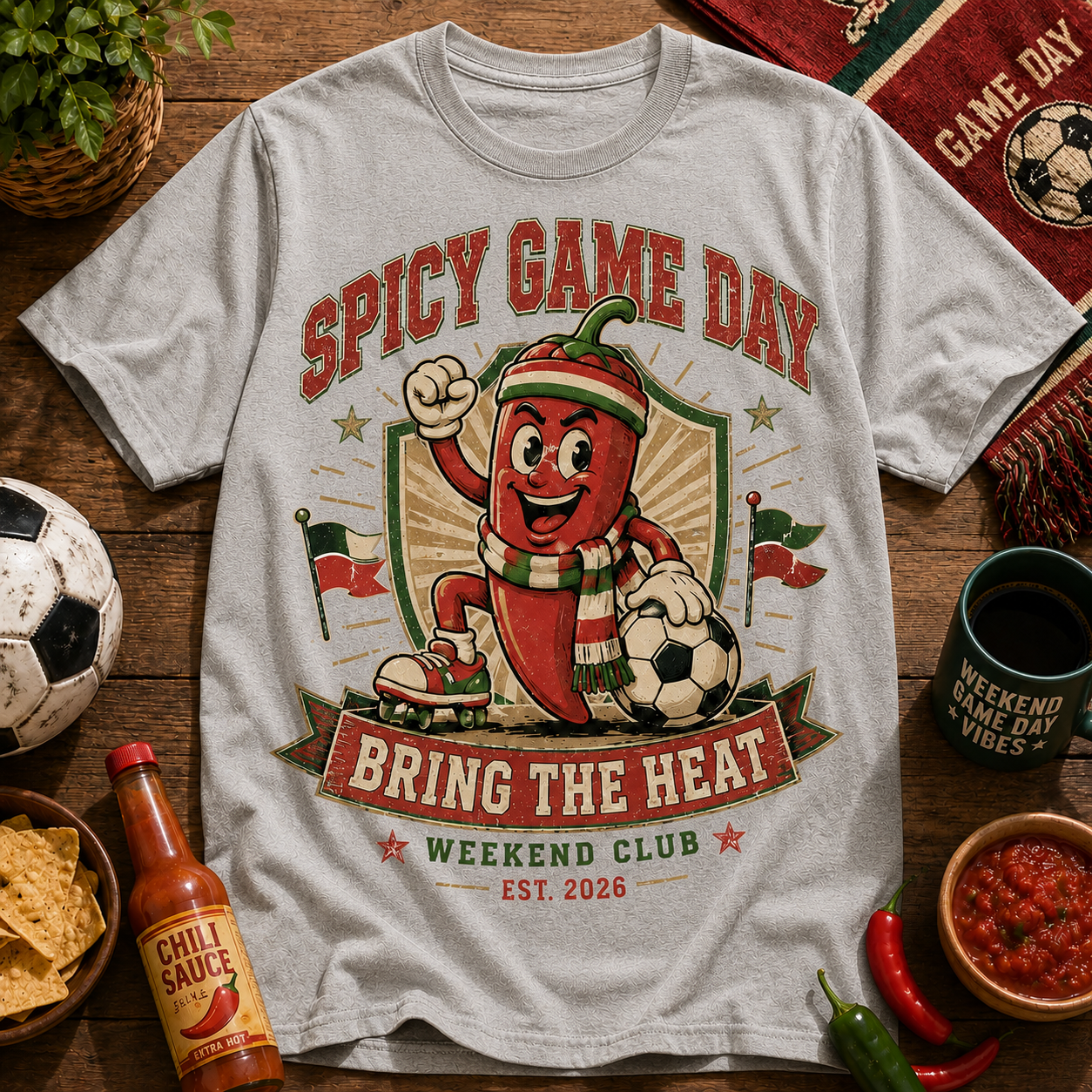 Spicy Game Day Tee