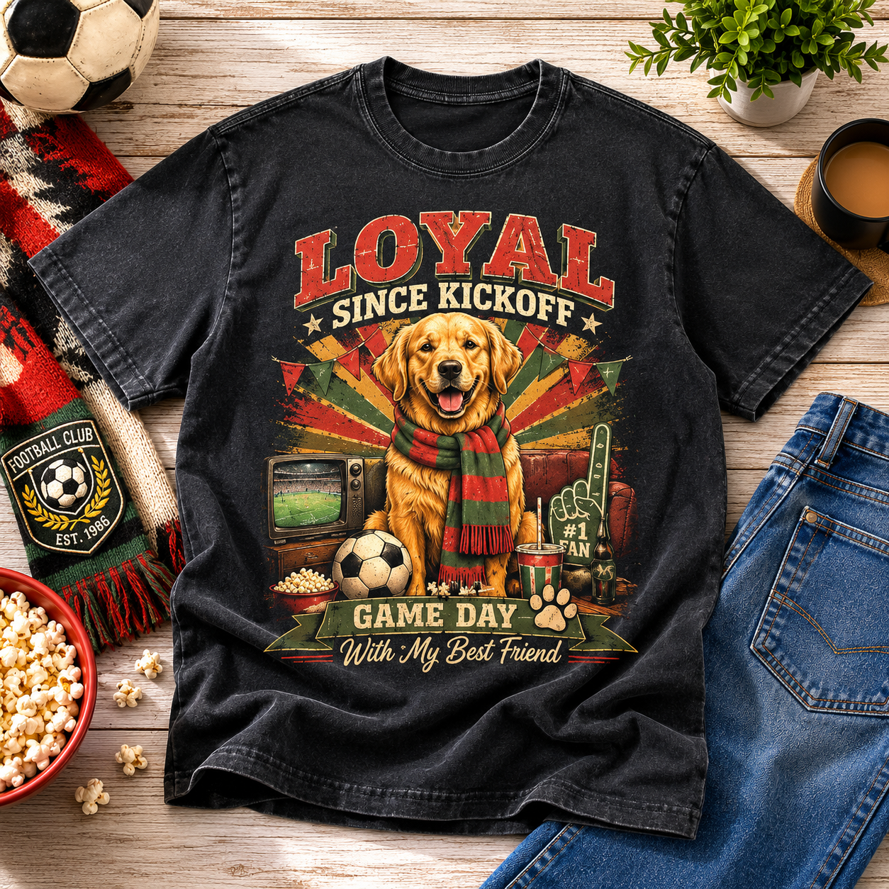 Loyal Kickoff Best Friend Tee