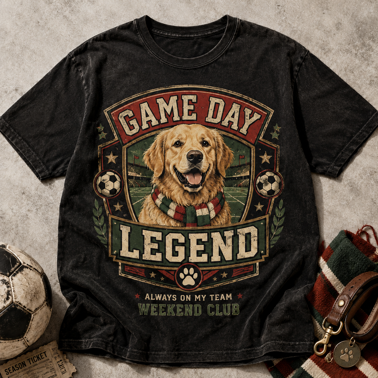 Game Day Legend Dog Tee
