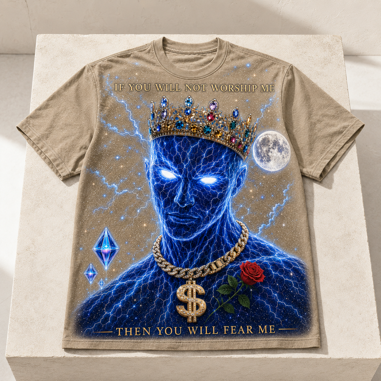 Electric King Tee ⚡👑🌌