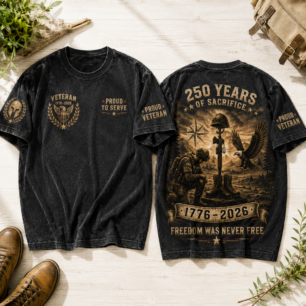 250 Years of Sacrifice Veteran Tee