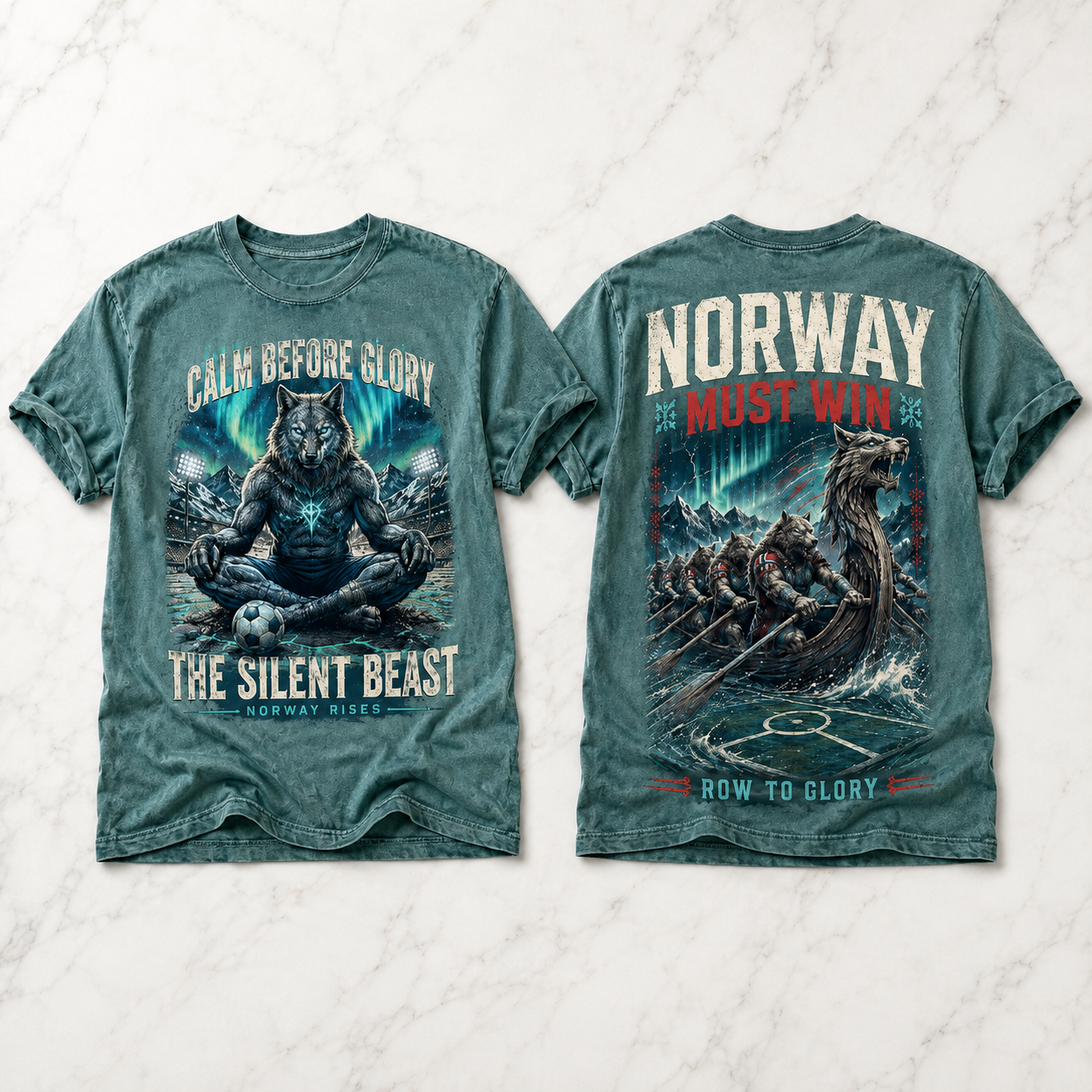 Norway Rises Silent Beast Tee