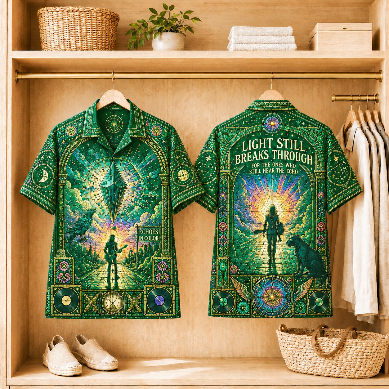 Echoes in Color Psychedelic Rock Shirt