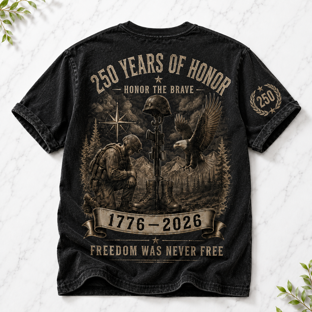 250 Years of Honor Veteran Tee