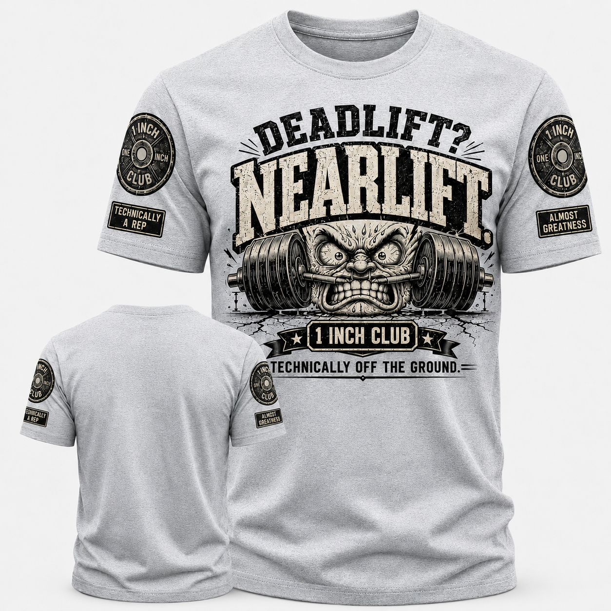Deadlift Nearly 1 Inch Club Tee