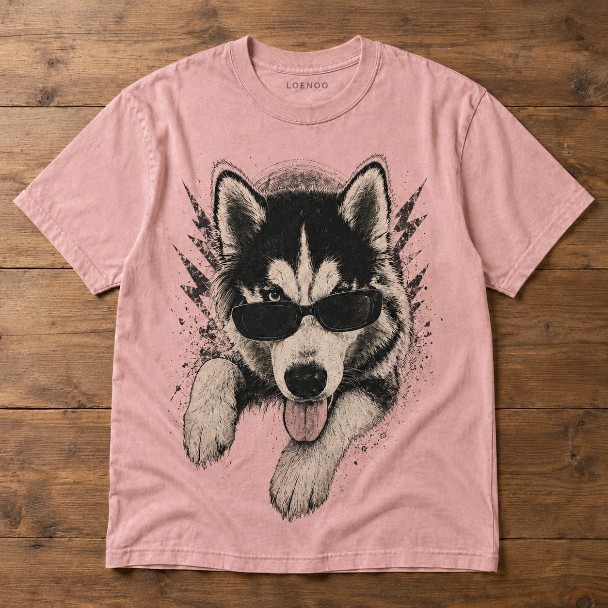 Cool Husky Graphic Tee