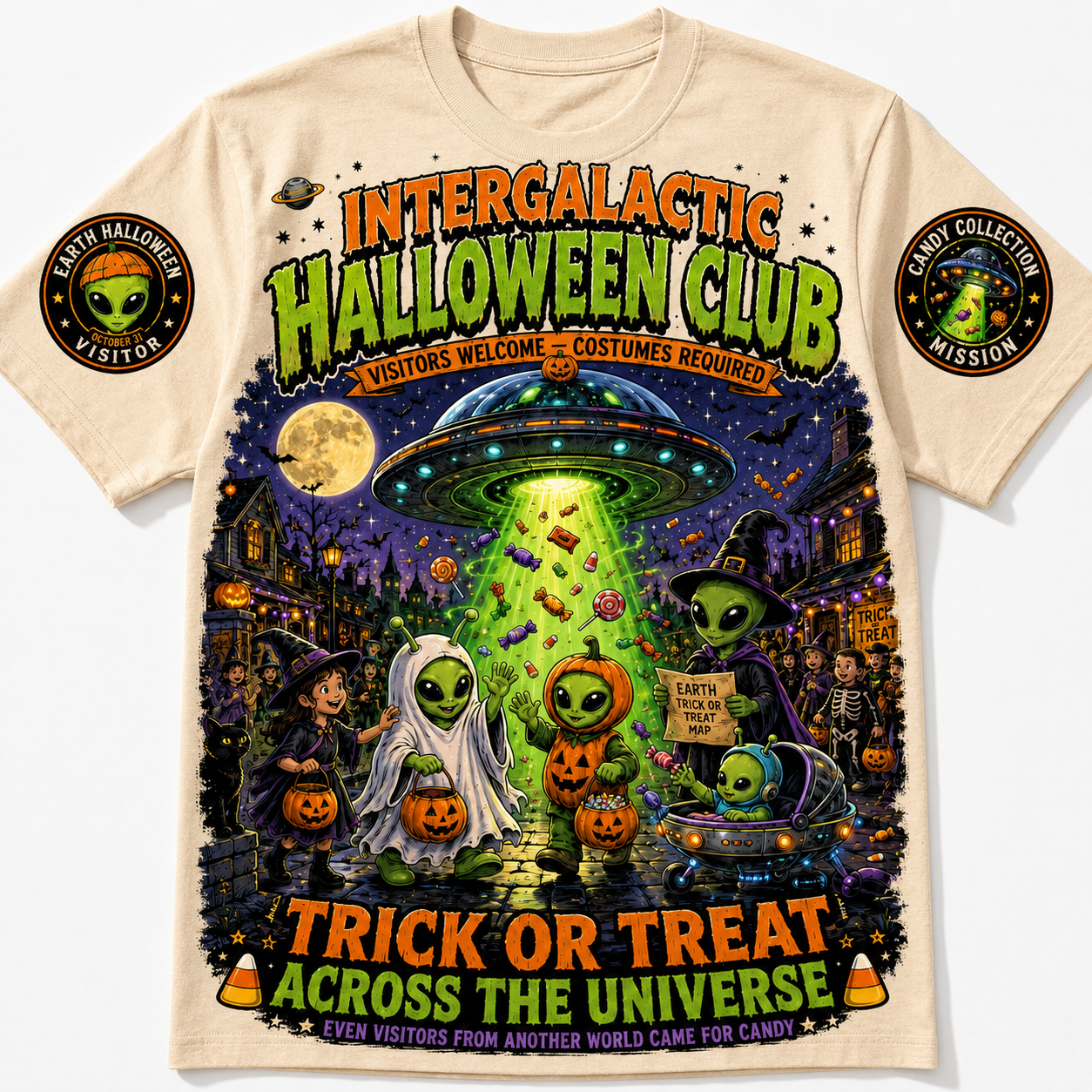 Intergalactic Halloween Club Tee 