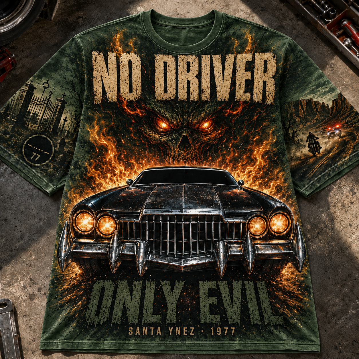 1977 Road Horror Tee