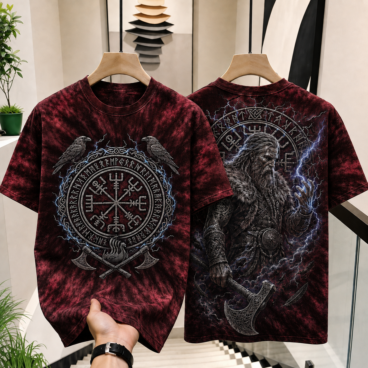Raven Rune Warrior Tee