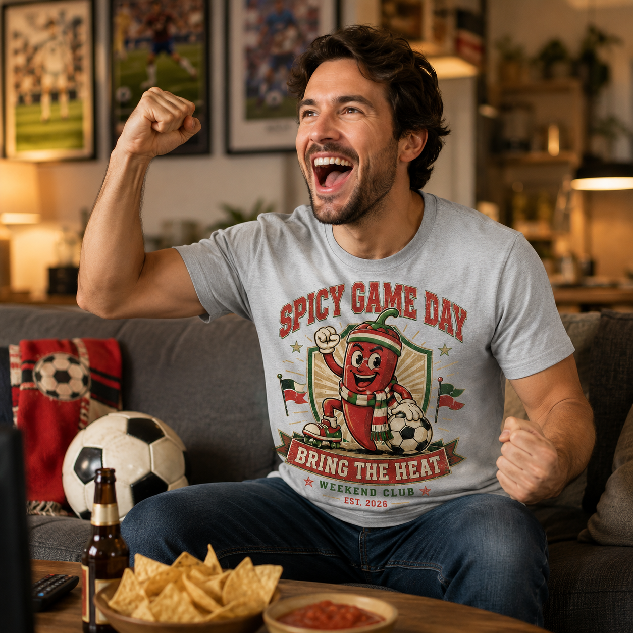 Spicy Game Day Tee