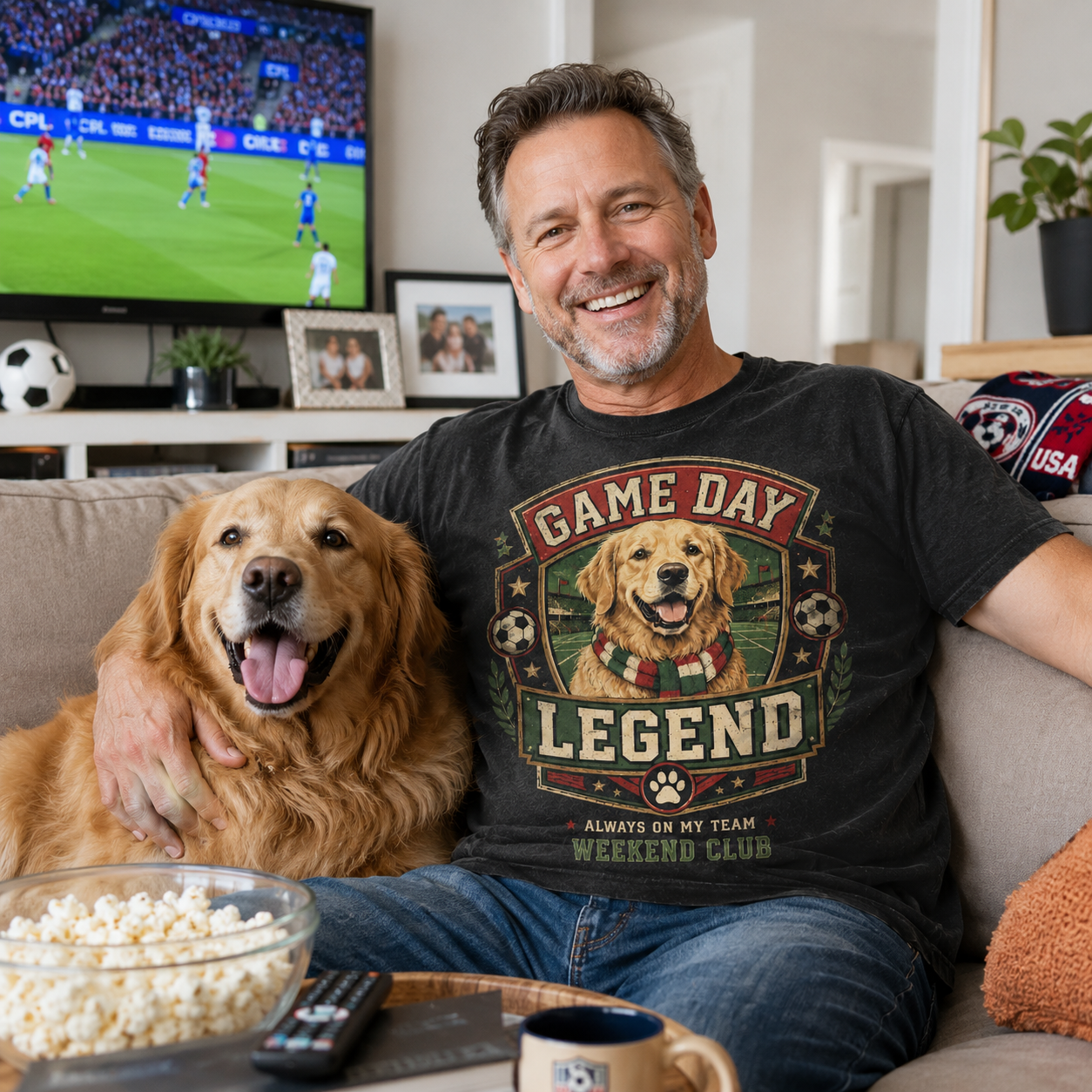 Game Day Legend Dog Tee