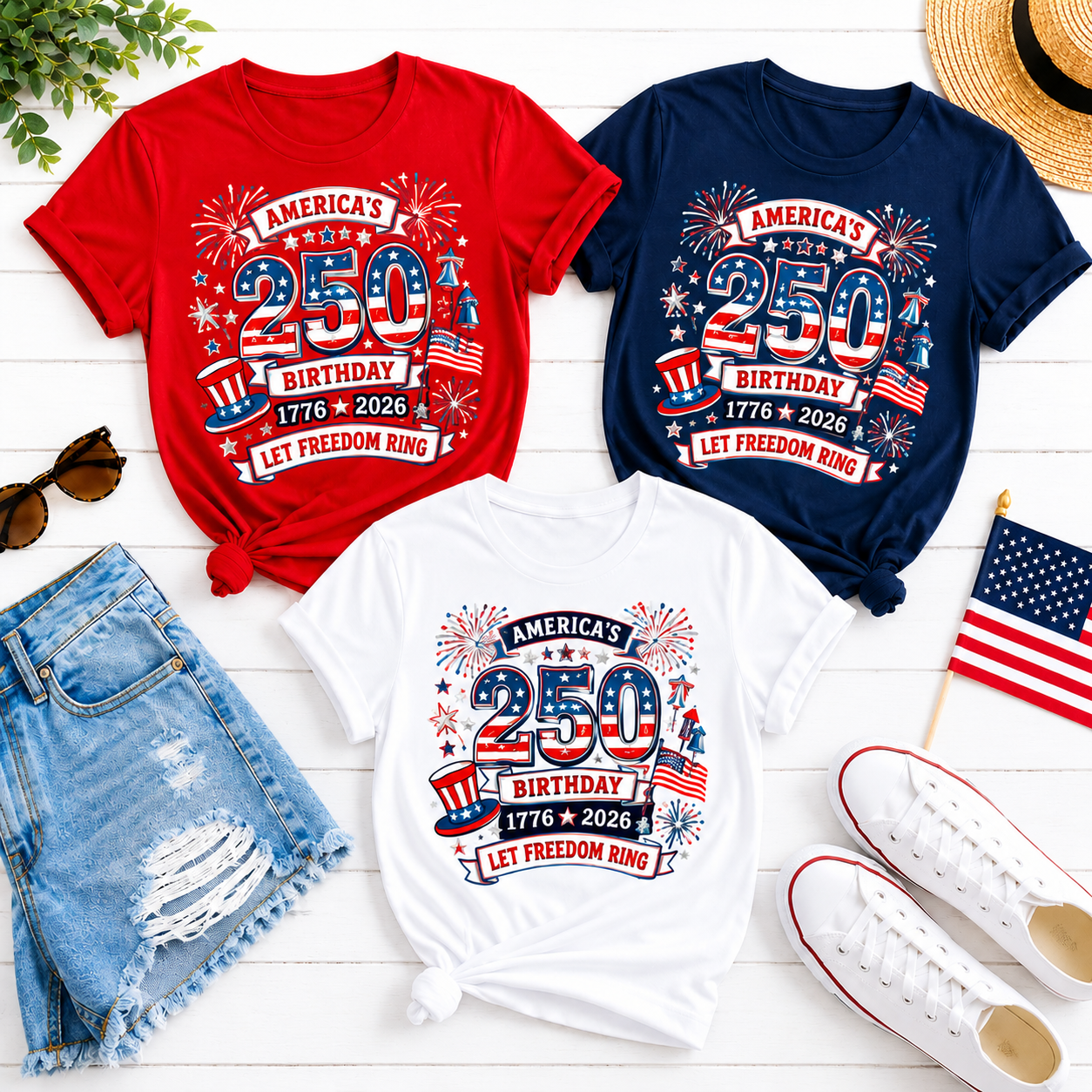America’s 250th Birthday Freedom Tee
