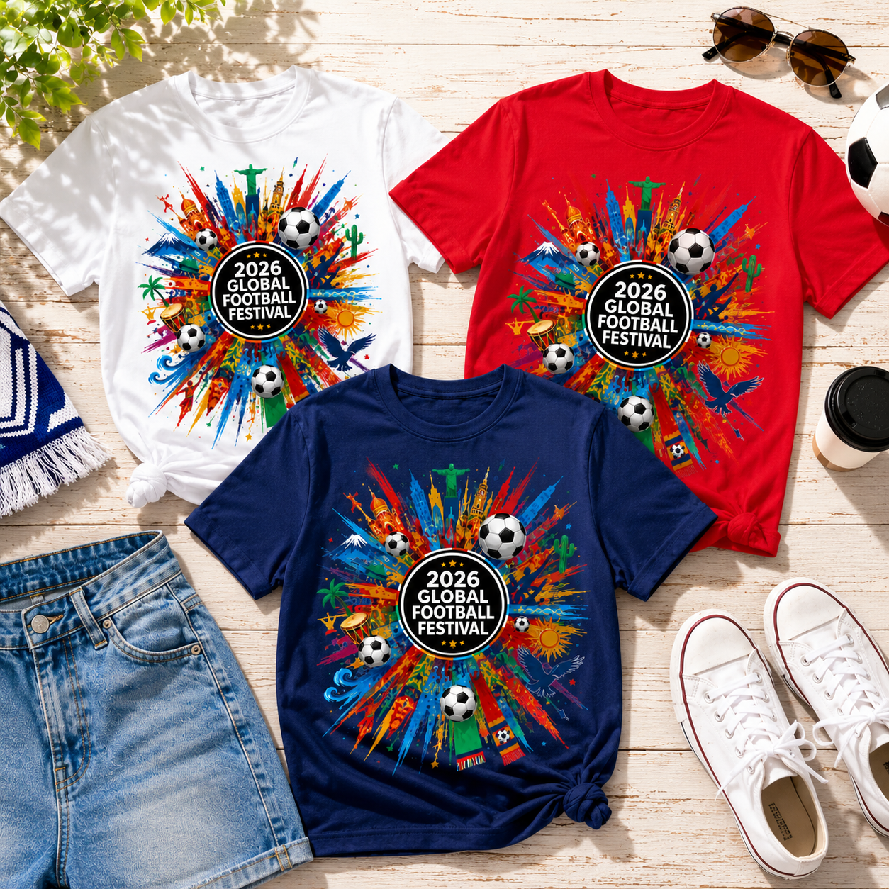2026 Global Football Festival Tee