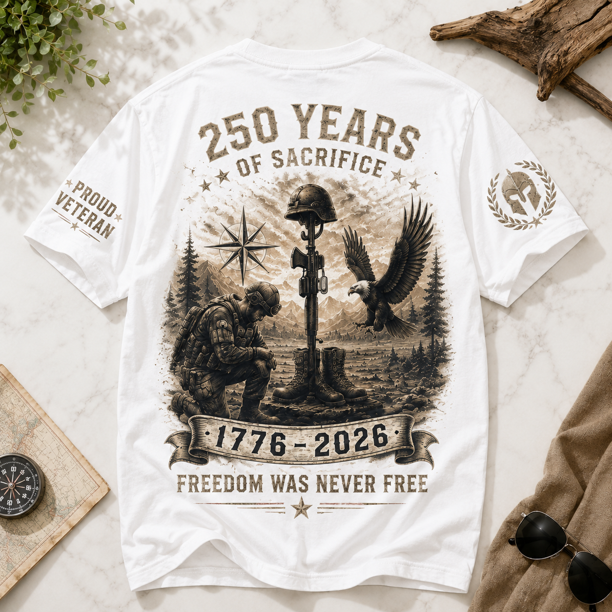 250 Years of Sacrifice Veteran Tee