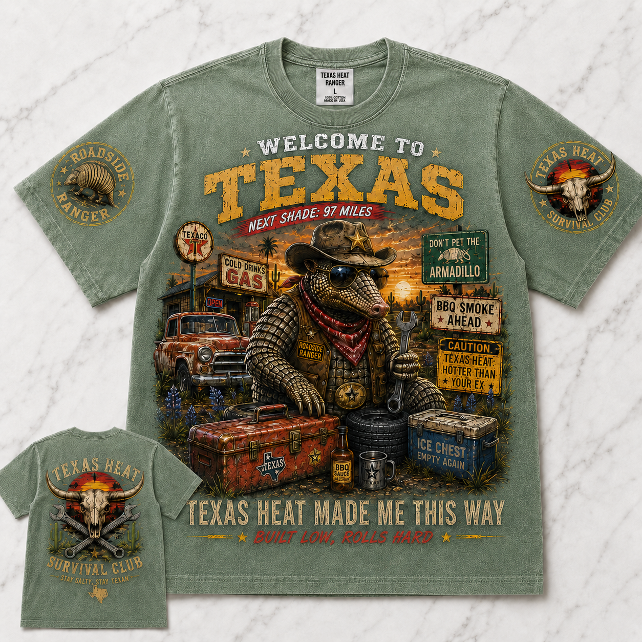 Texas Heat Survival Club Tee