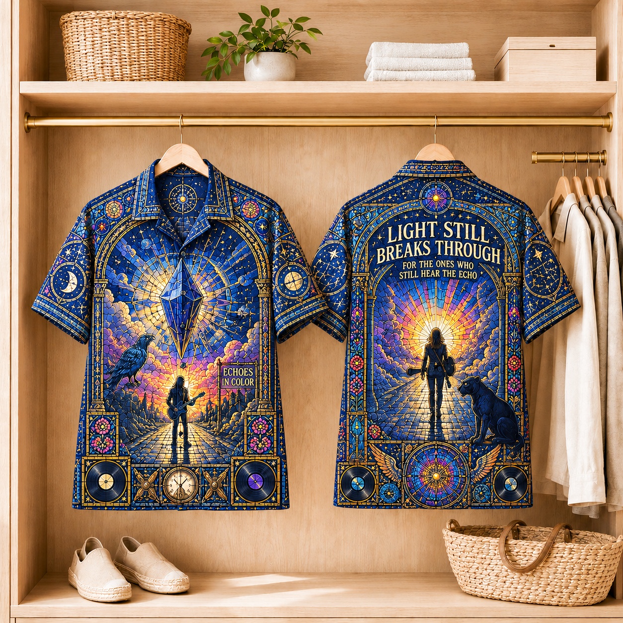 Echoes in Color Psychedelic Rock Shirt