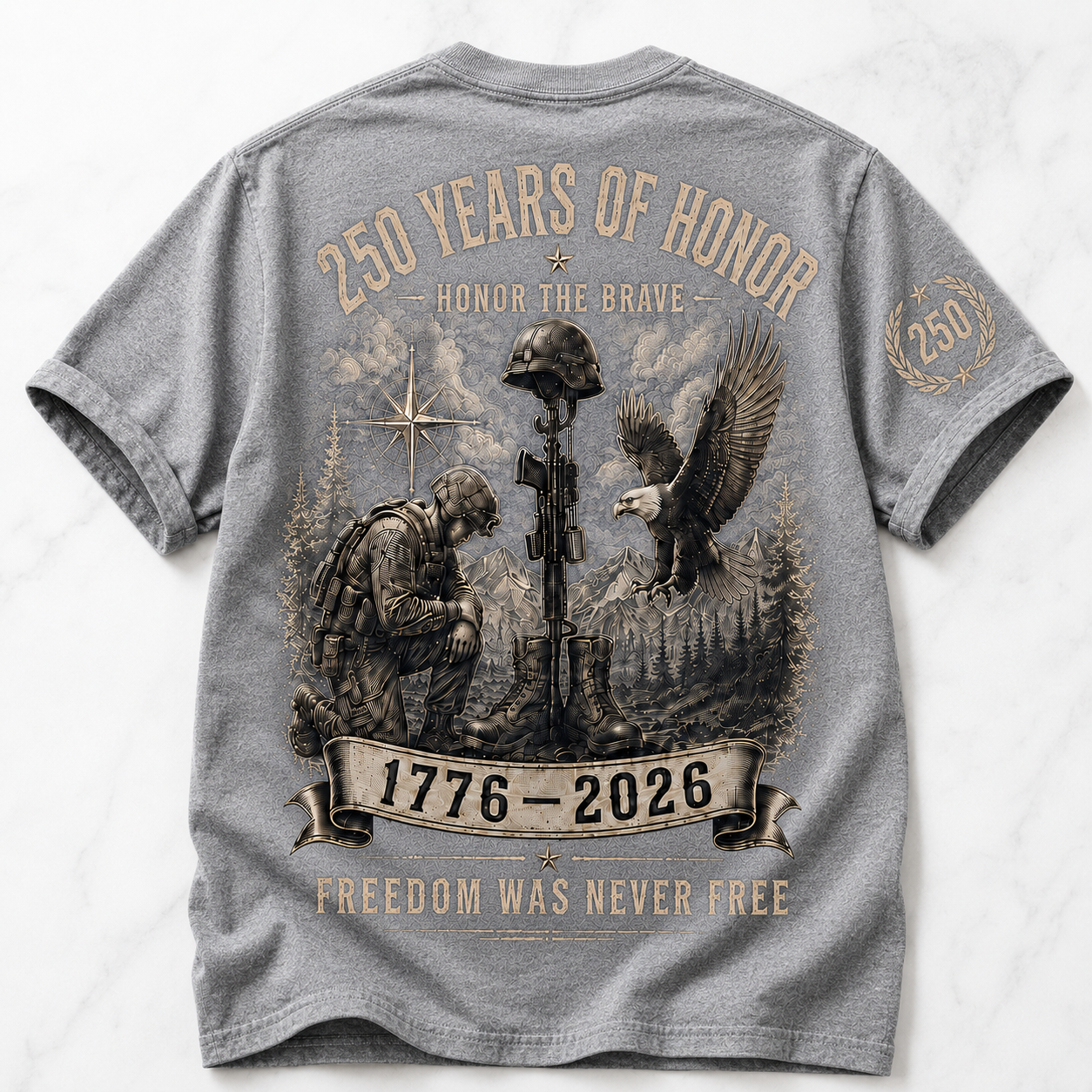 250 Years of Honor Veteran Tee