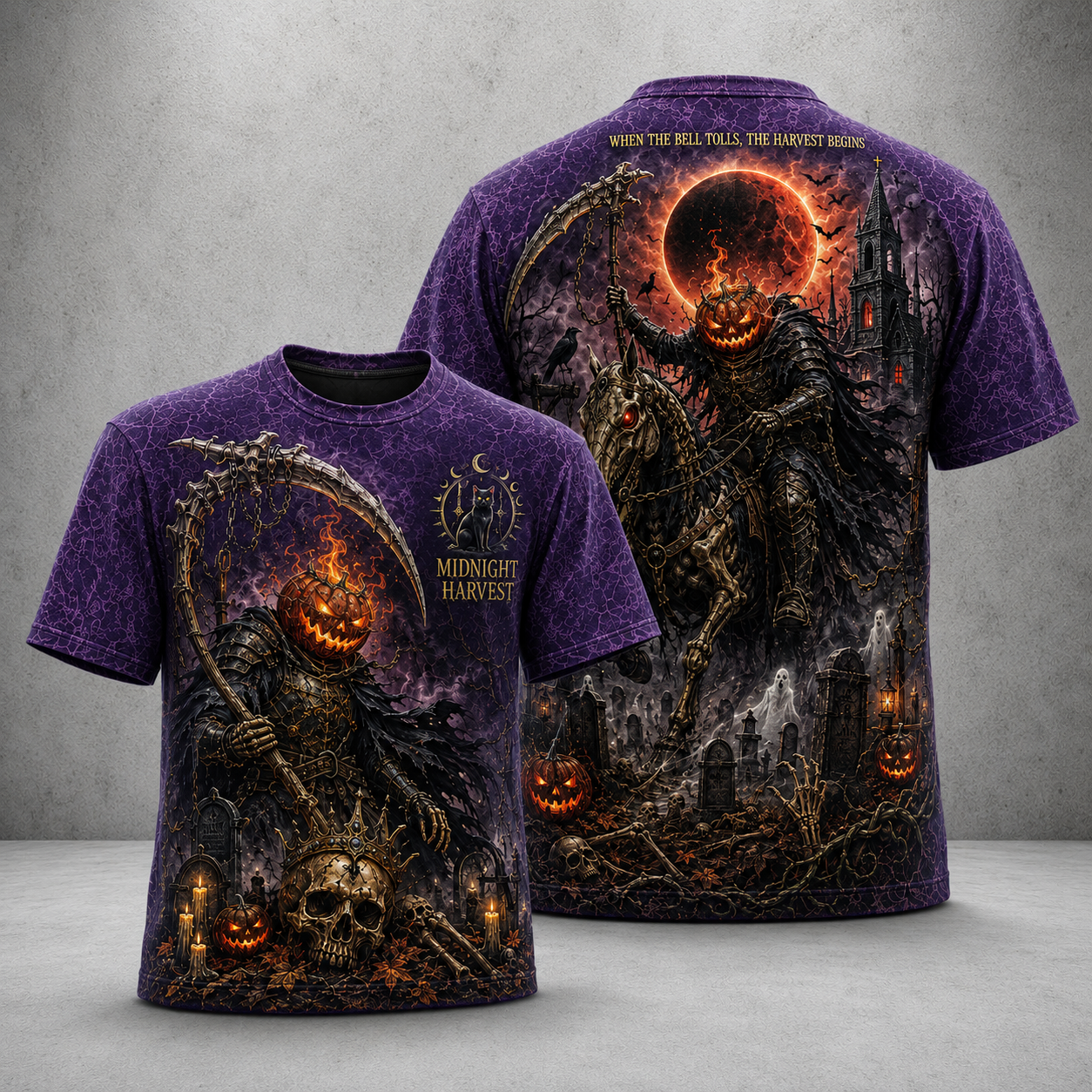  Midnight Harvest Halloween Tee
