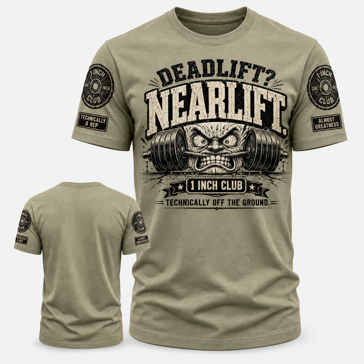 Deadlift Nearly 1 Inch Club Tee