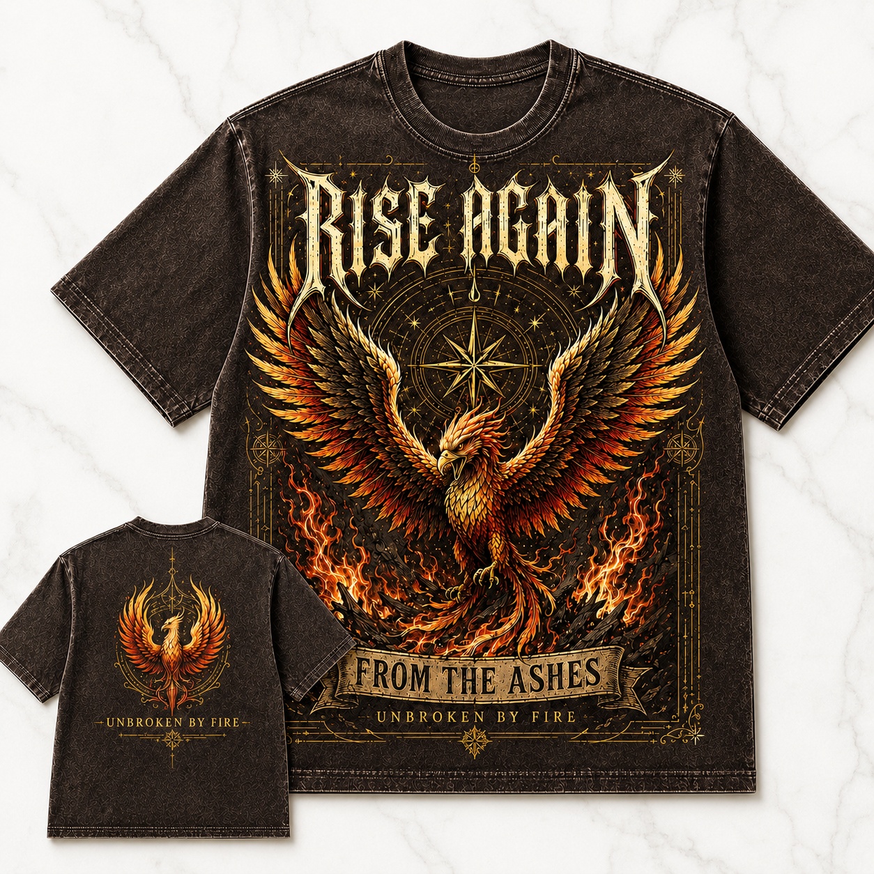 Rise Again Phoenix Rebirth Tee