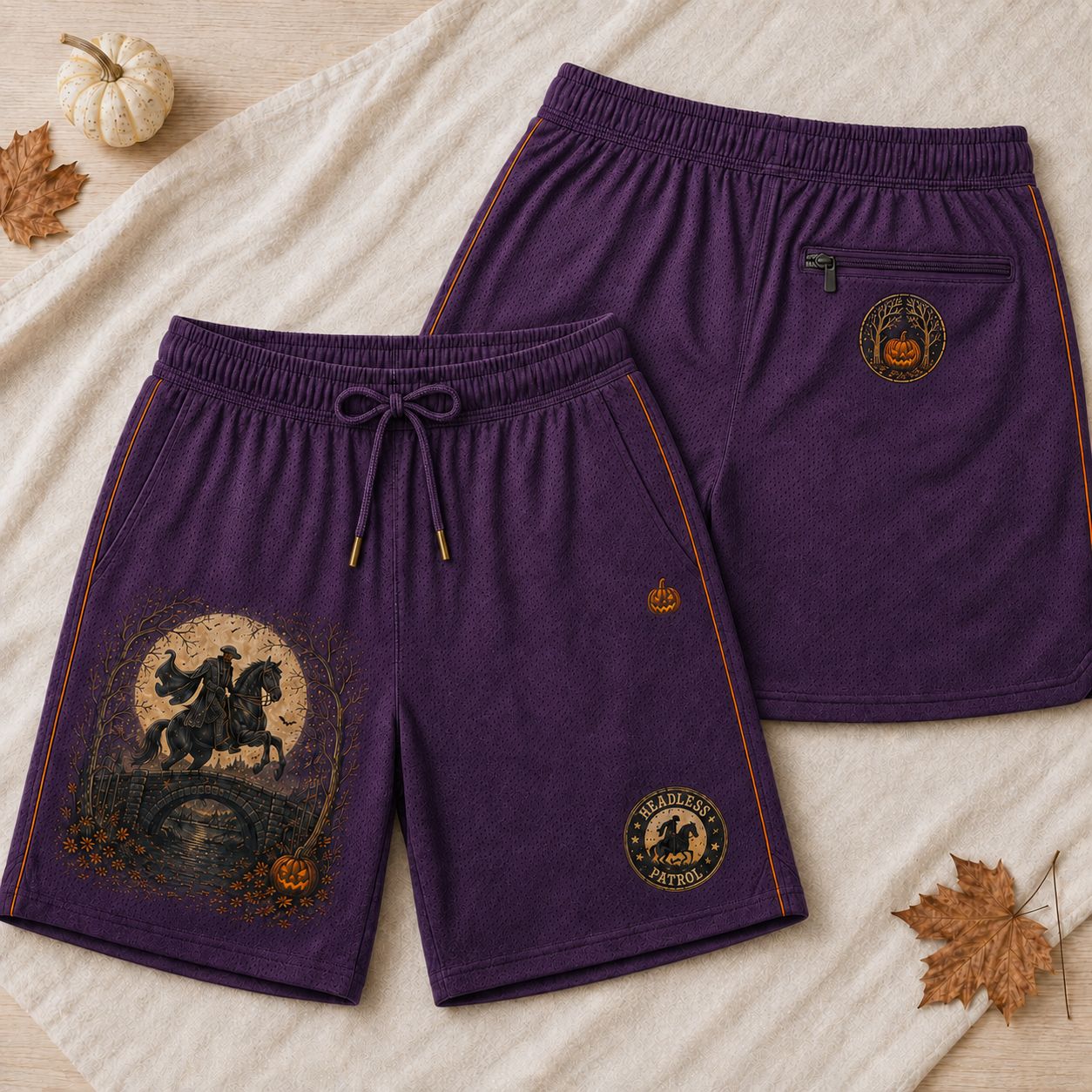 Sleepy Hollow Headless Patrol Shorts