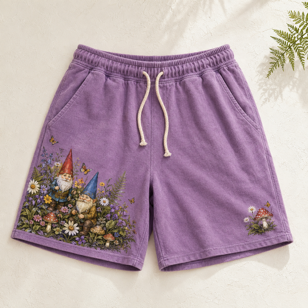 Garden Gnome Cottage Shorts