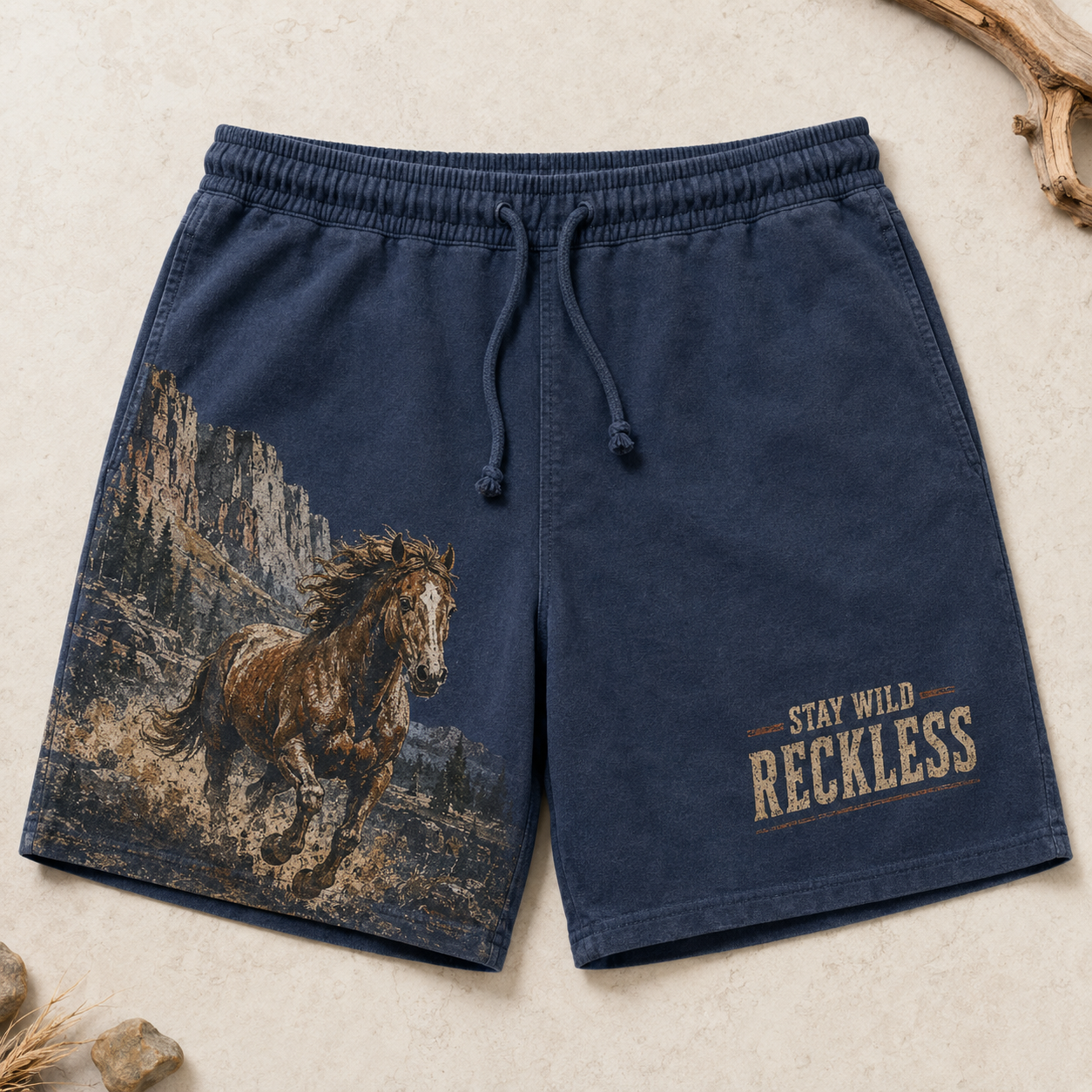 Staff Sergeant Reckless War Horse Tribute Shorts