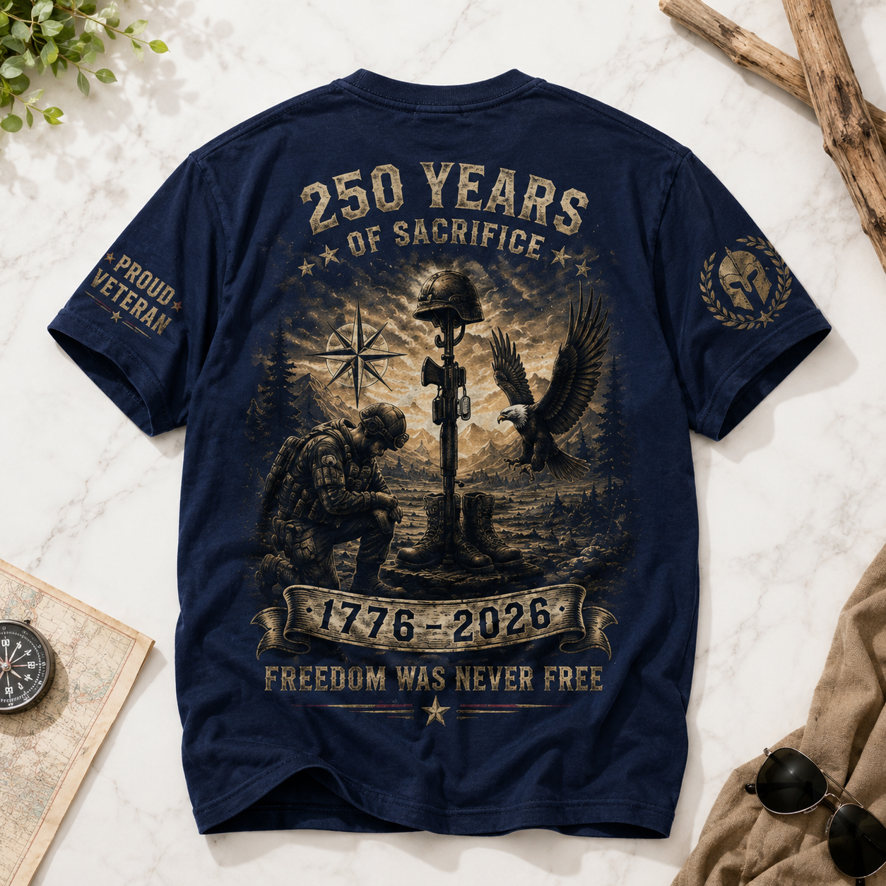 250 Years of Sacrifice Veteran Tee