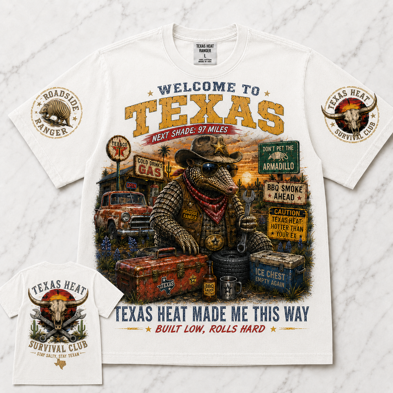 Texas Heat Survival Club Tee