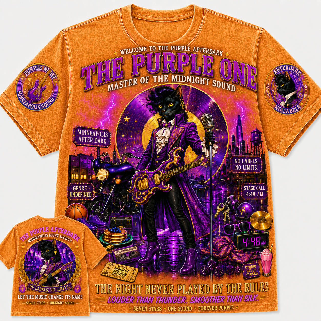The Purple One Master Of The Midnight Song T-Shirt