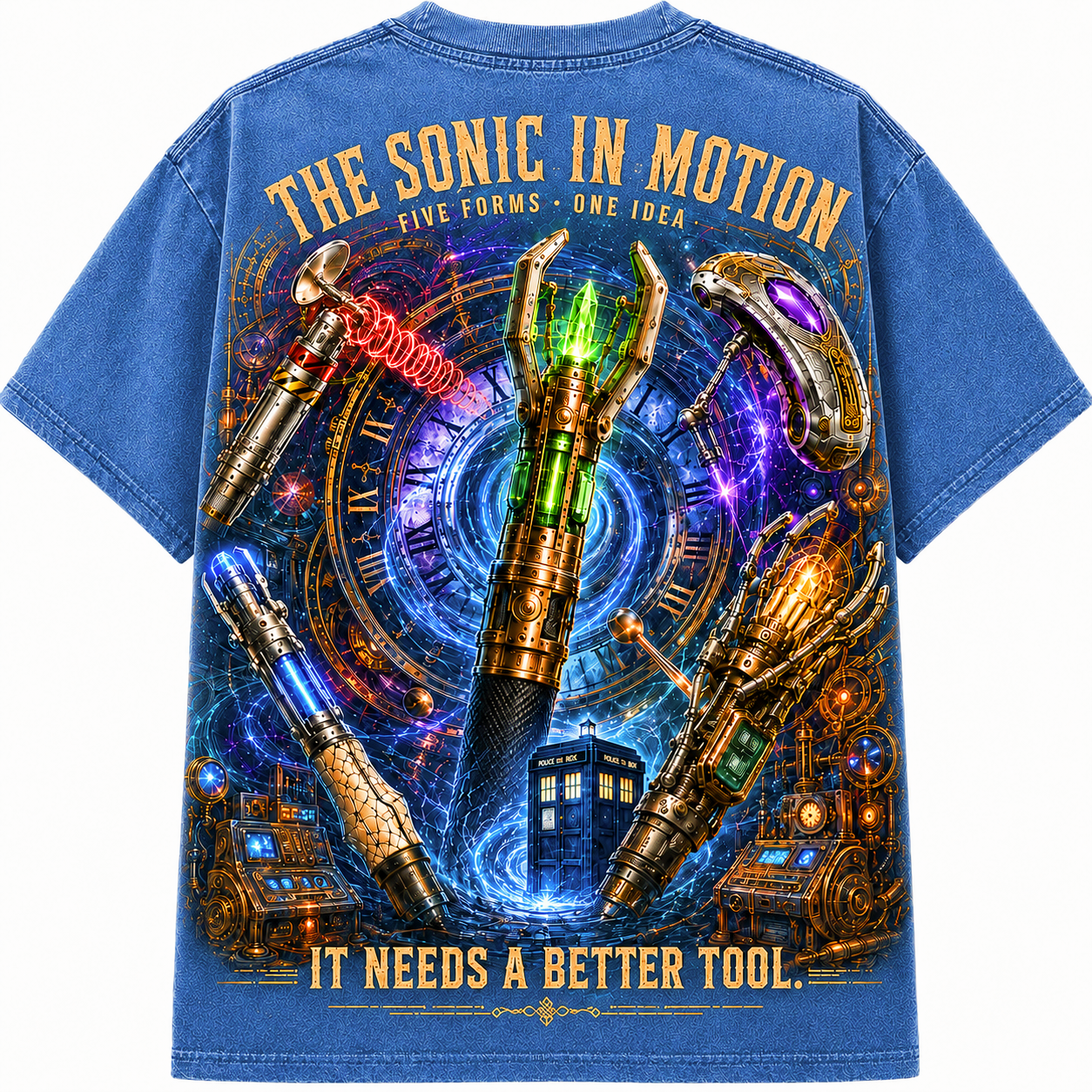 Five Forms One Idea Temporal Tool Archive T-Shirt